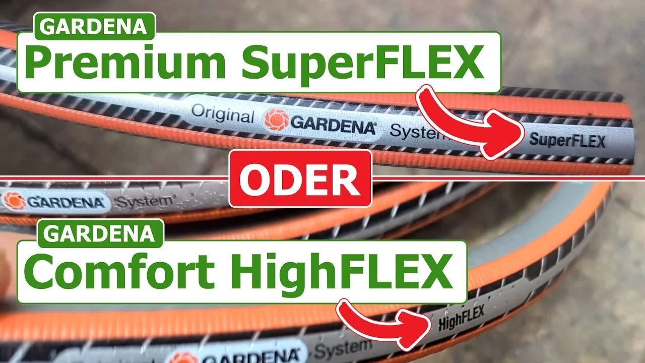 Video: Gardena Premium SuperFLEX Schlauch