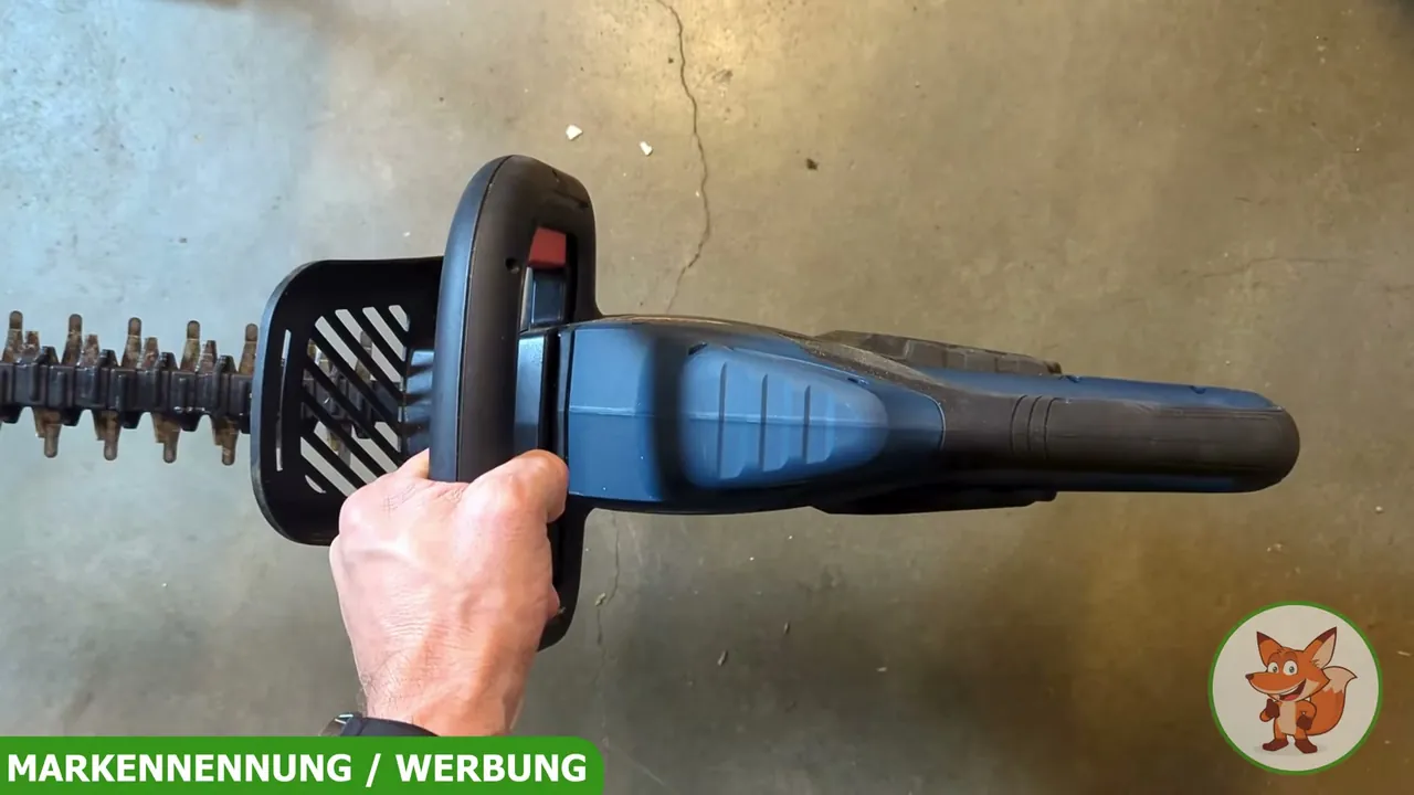 Das kompakte Design von oben betrachtet bietet eine optimale Balance für ermüdungsfreies Arbeiten.