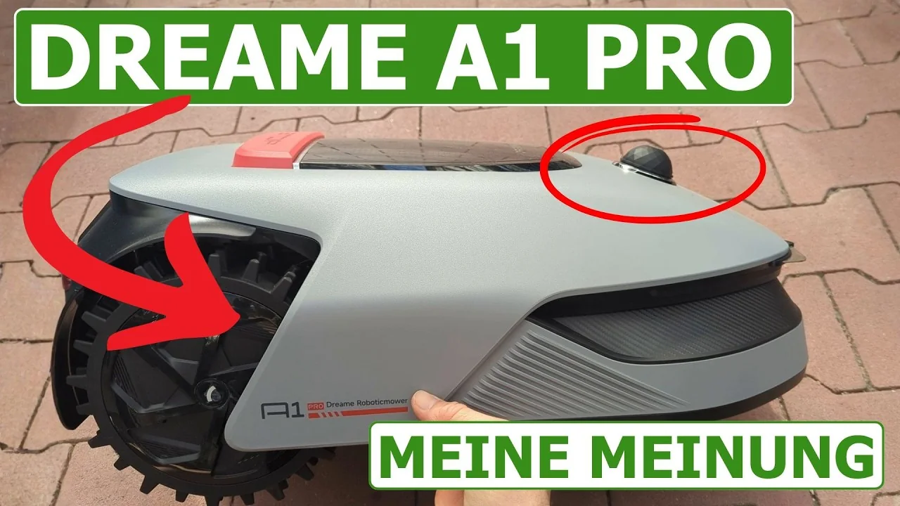 Video: DREAME A1 Pro Mähroboter