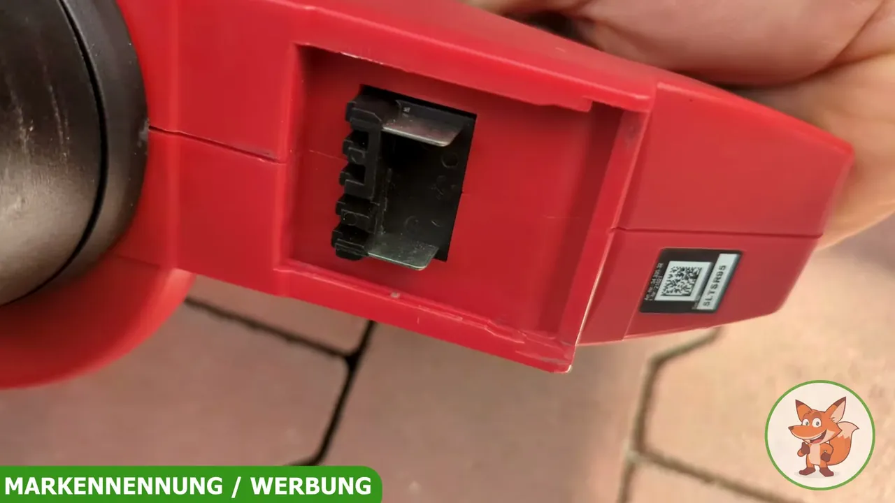 Das Gerät wird über das flexible 18-Volt-Akkusystem der Einhell Power X-Change Reihe betrieben.