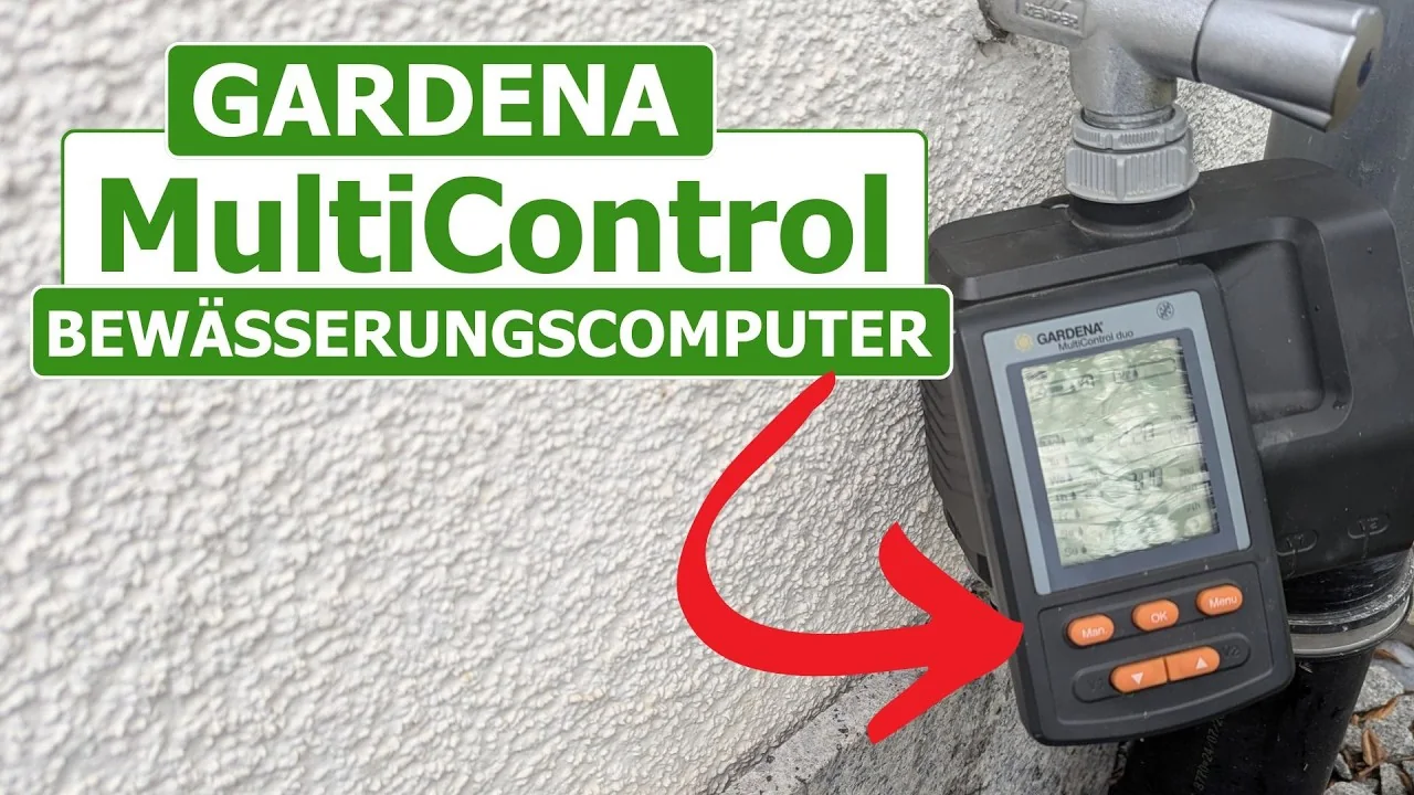 Video: Gardena MultiControl Bewässerungscomputer