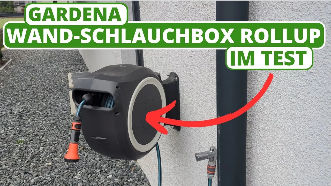 Video: Gardena Wand-Schlauchbox RollUp M/L