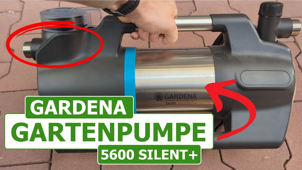 Gardena Gartenpumpe 5600 Silent+