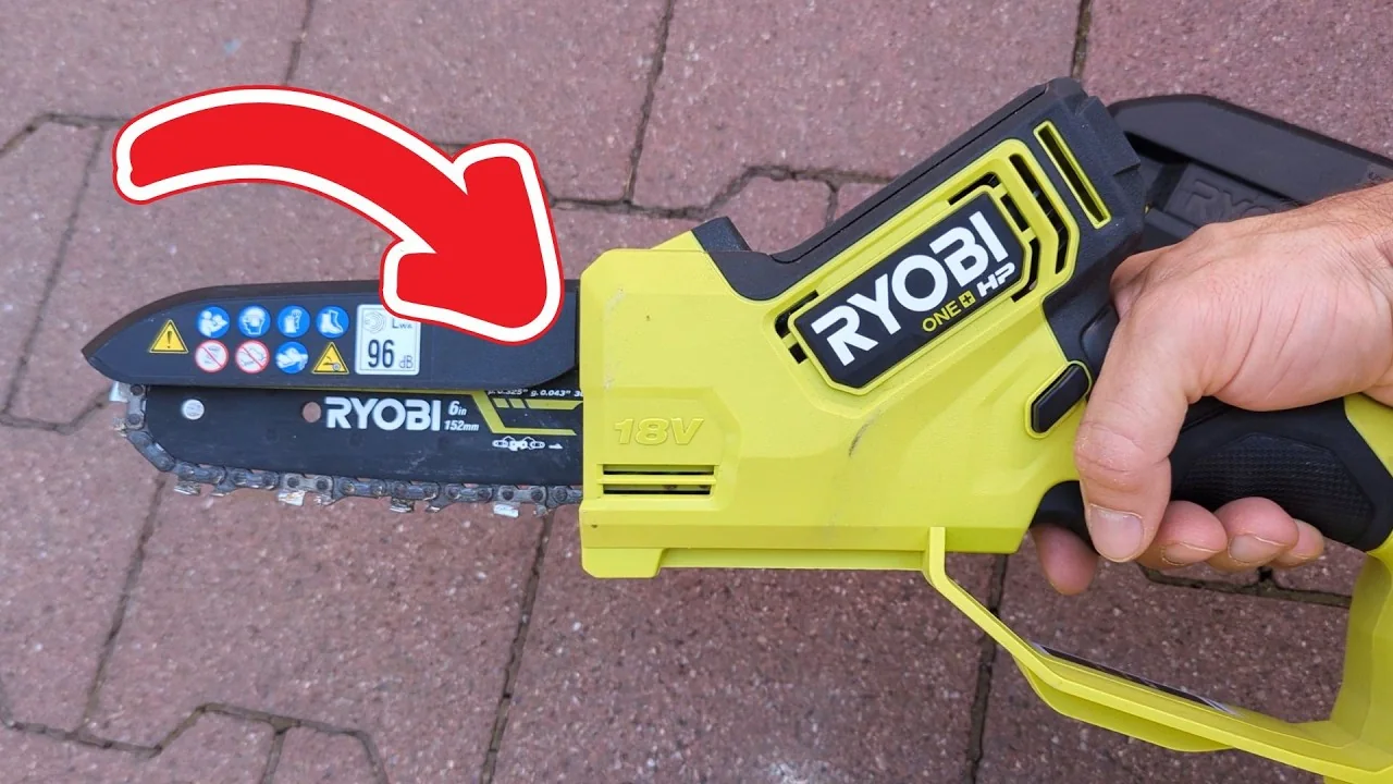 Video: RYOBI RY18PSX10A-0 Akku-Astsäge