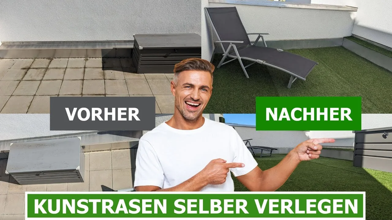 Video: toom Kunstrasen mit Drainage