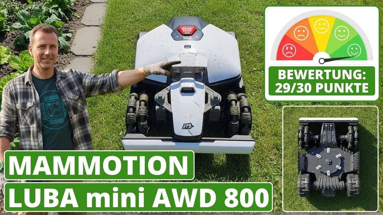 Video: MAMMOTION LUBA mini AWD 800
