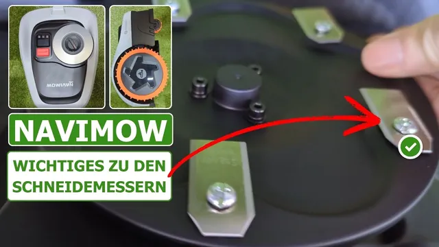 Segway Navimow Klingen Ersatzmesser Plus