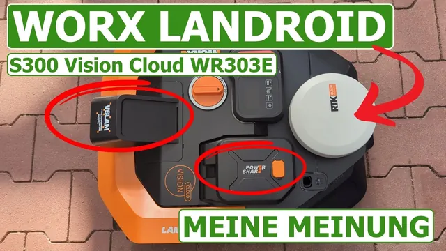 WORX Landroid Vision Cloud WR303E