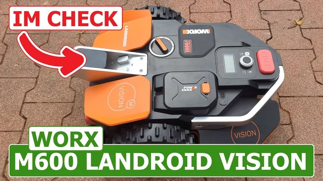WORX Landroid Vision M600